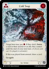 Cold Snap (Silver Age Chapter 1) — Flesh & Blood TCG Card Value