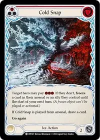 Cold Snap Red (Uprising) — Flesh & Blood TCG Card Value