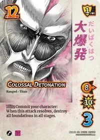 Colossal Detonation (Attack On Titan: Origins of Power)