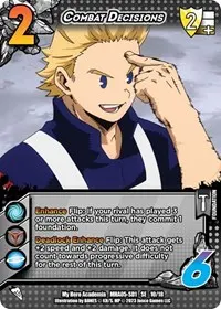Combat Decisions (UniVersus: My Hero Academia: Undaunted Raid)
