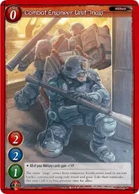 Combat Engineer Unit Inagi (Starter Deck: Giant Mechs & Yokai IN SPACE!)