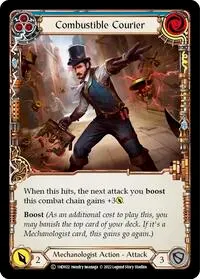 Combustible Courier Blue (Historic Pack 1 Blitz Deck: Dash)
