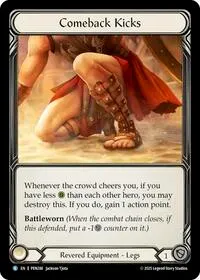 Comeback Kicks (Compendium of Rathe) — Flesh & Blood TCG Card Value