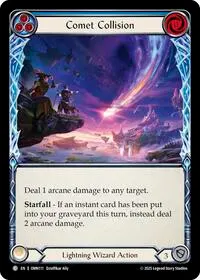 Comet Collision Blue (Omens of the Third Age)