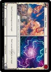 Comet Storm Shock (Flesh and Blood: Promo Cards)