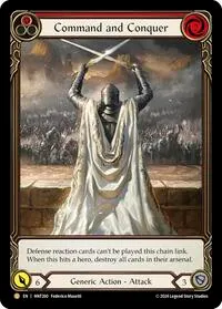 Command and Conquer Extended Art (The Hunted) — Flesh & Blood TCG Card Value