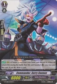 Commander Garry Gannon (G-TCB01: The RECKLESS RAMPAGE)