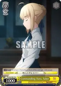 Commanding Aura Saber TD (Fate/stay night [Unlimited Blade Works])