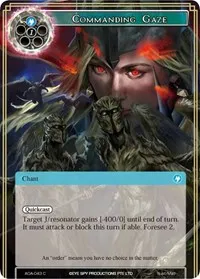Commanding Gaze (Awakening of the Ancients) — Force of Will Card Value