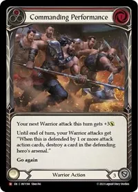 commanding performance (Heavy Hitters)