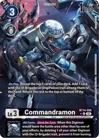 Commandramon Alternate Art (Blast Ace) — Digimon Card Game Card Value
