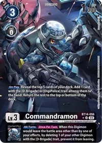Commandramon Alternate Art (Blast Ace)