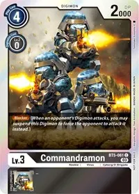 Commandramon Winner Pack Blast Ace (Battle of Omni)