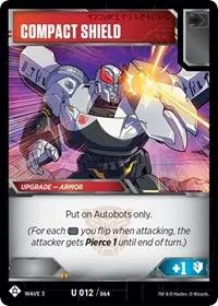 Compact Shield (War for Cybertron: Siege I)