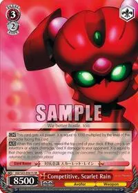 Competitive Scarlet Rain SR (Accel World -Infinite Burst-)