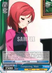 Composing Maki (Love Live! DX) — Weiss Schwarz Card Value