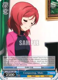 Composing Maki (Love Live! DX)