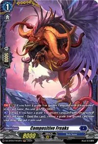 Compositive Freaks FR (DZ-BT04: Destined Showdown) — Cardfight Vanguard Card Value