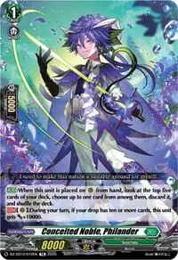 Conceited Noble Philander (DZ-SS10: Shiki Otei Start Deck)