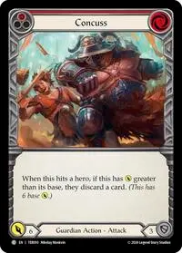 Concuss Red (1st Strike)