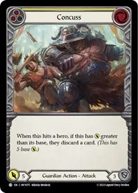 concuss yellow (Heavy Hitters)