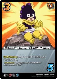 Condescending Explanation (UniVersus: My Hero Academia: Girl Power)