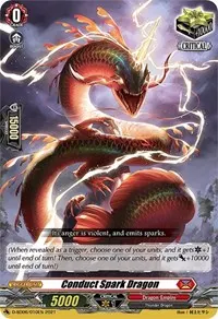Conduct Spark Dragon (D-SD06: Mirei Minae -Sealed Blaze Maiden-)