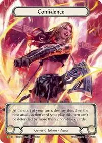Confidence FAB394 (Flesh and Blood: Promo Cards)