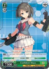 Confident Maya (KanColle)
