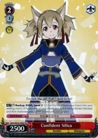 Confident Silica (Sword Art Online II)
