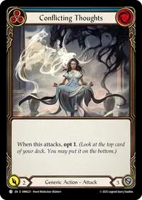 Conflicting Thoughts Blue (Omens of the Third Age)