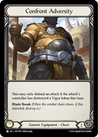 confront adversity (Heavy Hitters)