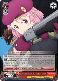Confrontation with PK Squadron Lisbeth (Sword Art Online -Alicization-)