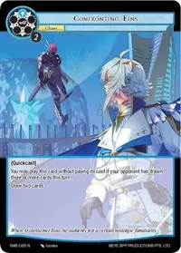 Confronting Eins (A New World Emerges)
