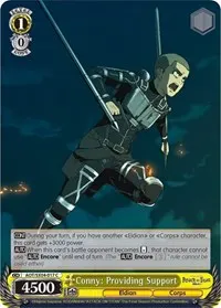 Conny Providing Support (Attack On Titan: Final Season)