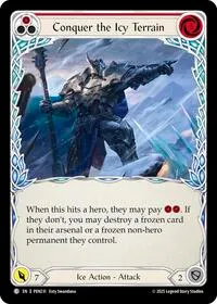 Conquer The Icy Terrain Red (Compendium of Rathe)