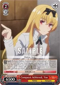 Conquest Achieved Yue (Arifureta: From Commonplace to World's Strongest)