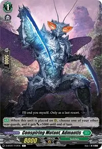 Conspiring Mutant Admantis (D-BT01: Genesis of the Five Greats)