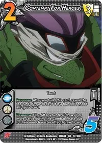 Contempt For Heroes (UniVersus: My Hero Academia: League of Villains)