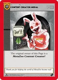 Content Creator Medal (Medals)