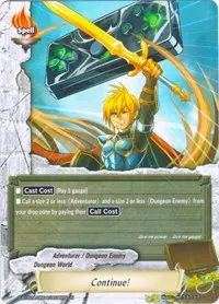 Continue (Blazing Overclash)