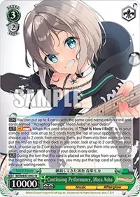 Continuing Performance Moca Aoba (BanG Dream! Girls Band Party! Countdown Collection Premium Booster)