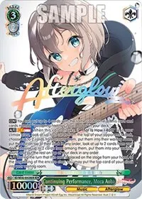 Continuing Performance Moca Aoba BDR (BanG Dream! Girls Band Party! Countdown Collection Premium Booster)