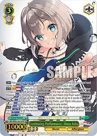 Continuing Performance Moca Aoba SP (BanG Dream! Girls Band Party! Countdown Collection Premium Booster)