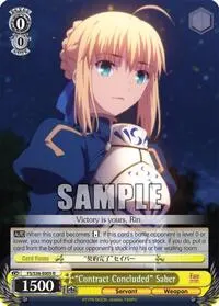 Contract Concluded Saber (Fate/stay night [Unlimited Blade Works] Vol. II)