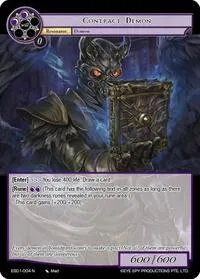 Contract Demon (Evil Cluster Starter Deck 1: Valgott) — Force of Will Card Value