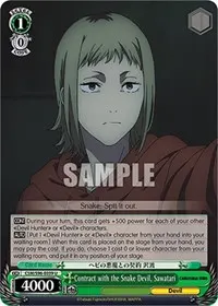 Contract with the Snake Devil Sawatari (Chainsaw Man)