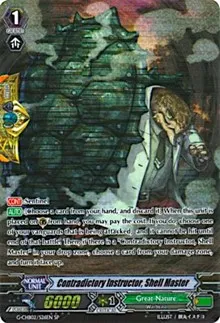 Contradictory Instructor Shell Master SP (G-CHB02: We ARE!!! Trinity Dragon) — Cardfight Vanguard Card Value