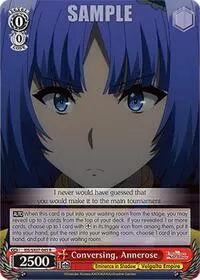 Conversing Annerose (The Eminence in Shadow)