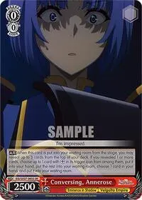 Conversing Annerose SR (The Eminence in Shadow)